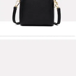ketmart Black Women Sling Bag Small Crossbody Bags for Women Mini Cell Phone Purses (Color_Black) image 3