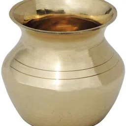mahita collections Lota For Pooja 0.05kg Brass Kalash-picture-10