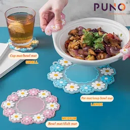 puno 3 mat finish, glitter finish Trivet image 4