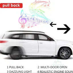 zuuluzrs 1/24 Mercedes Benz GLS63 Toy Car AMG Model Car,Zinc Alloy Diecast Toy Car image 3