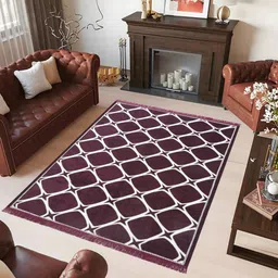 sparrow world Lavender Chenille Runner-picture-23