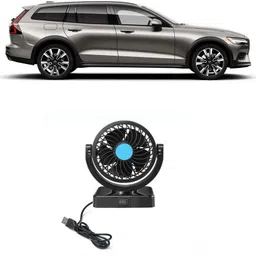 zplusacc SINGLE Portable Single Head Car Fan 5V USB 360 Degree Adjustable CC-1227 Car Interior Fan image 1