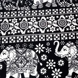 icare Printed Cotton Women Harem Pants image 5