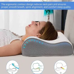 catron Clouds Ortho Contour 17x10 Inch Memory Foam Pillow image 5