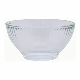Serene Glass Serving Bowl (Set of 2) by Goodhomes image 2