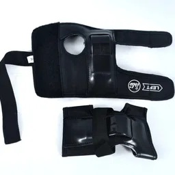 islu Protection Guard for Skateing and Skate-Board for Kids | Black Color Skating Wrist Guard image 1