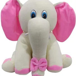 mhk WHITE ELEPHANT Stuffed Soft Toy for Kids, Children Playing - 26 cm (Multicolor) - 18 cm-picture-12