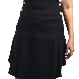 fariha fashions Women Black Dungaree-picture-12