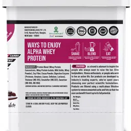 mettle Alpha Whey Protein | Combo Pack |Gym Bag + Shaker + Sando| Whey Protein image 4