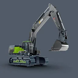 darvice Excavator Toy Kids Unbreakable Bulldozer Crane Trucks Construction Vehicles Toy-picture-43