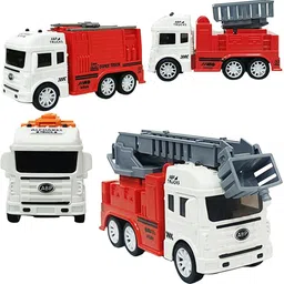 wembley Fire Friction Truck With Tanker Man Lifter Pumper Ladder Truck Fire For Kids-picture-23