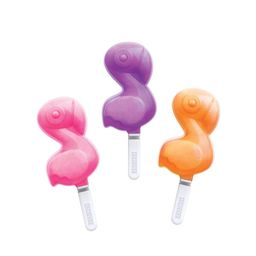 zoku Flamingo 47ml Pink Polypropylene Ice Pop Mould image 2