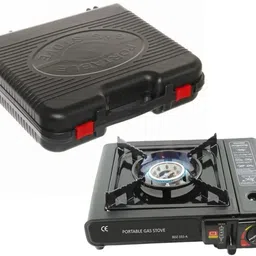 miyanistore Portable Camping Gas Stove Cooking Gas burner with Carrying Case Stainless Steel Automatic Gas Stove image 2