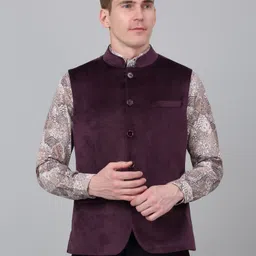 cantabil Solid Men Waistcoat-picture-16