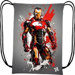 h-hemes Small 12 L Backpack Printed Dori Backpack Drawstring Bag Small Bag Gym Bag image 3