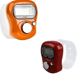 pack of 2 Mini Hand Tally Counter Finger Ring Digital Electronic Head Count 15 Digital Tally Counter-image-78