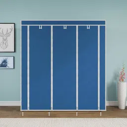 MS MODSTYLE Blue PP Collapsible Wardrobe image 3