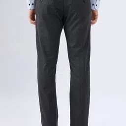 killer Men Slim Fit Grey Cotton Blend Trousers image 4