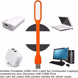 SANDYTEK 5V 1.2W Portable Flexible USB LED Light Lamp (Combo Pack) Mini Usb Light combo Led Light image 4