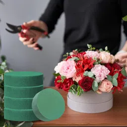 krazylights Wet Dry Flower Foam for Artificial Flower Arrangements DIY Craft (3.15in, 4Pc) image 5