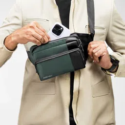 Assembly Cross Body Waist Bag with Adjustable Strap,Fanny Pack for Comfort Travel - Flux- Waist Bag-picture-16