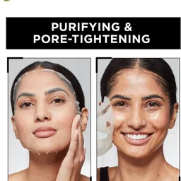 garnier Skin Naturals, Charcoal, Face Serum Sheet Mask, Purifying and Hydrating image 5