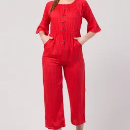 fashionzilla Striped Women Jumpsuit-picture-12