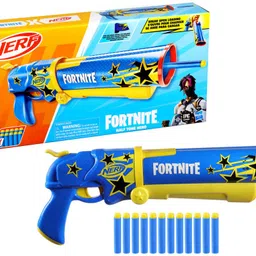 nerf Fortnite Half Tone Hero Blaster, Break Open Loading, 12 Elite Darts, Gift Toys Darts & Plastic Bullets-picture-15