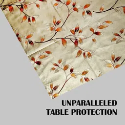 dakshya industries PVC 6 Seater Floral Table Cover image 3