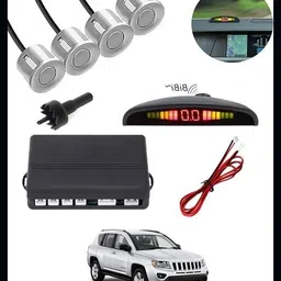 3a featuretail Universal 4 Silver Reverse Parking Sensor-AP25N730 Universal 4 Silver Reverse Parking Sensor-AP25N730 Parking Sensor image 1