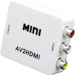 TERABYTE Mini AV RCA Input to HDMI Output Converter UP Scaler Full HD Video 720/1080P Media Streaming Device-picture-11