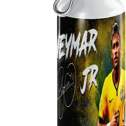 printingzone Neymar Sipper Water Bottle For boys & Gilr Birthday (NS-201) 600 ml Water Bottle image 2