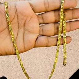 rkb sales 1gm gold plated High Quality Indian Polished chain men Gold-plated Plated Alloy Chain-picture-17