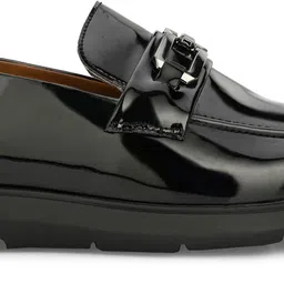 san frissco Men Black Comfort Wear Formal Slip On Loafers Loafers For Men image 5