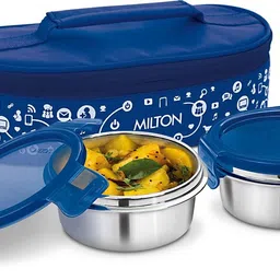 milton LIFESTYLE 2 Containers Lunch Box image 2