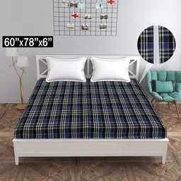 dhawan creations Zippered Queen Size Breathable, Stretchable Mattress Cover-picture-23