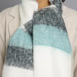 Ravaiyaa - Attitude Is Everything Checkered Women Muffler image 4