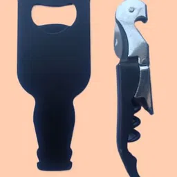 bzilo COMBO Stainless Steel Wine Cork Screw AND Bottle Shape Opener A_84 COMBO Stainless Steel Wine Cork Screw AND Bottle Shape Opener B_84 Bottle Opener-picture-12