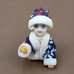 kanha Size 5 no set of 4 krishna ji winter special warm fancy soft night suit Dress image 2