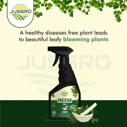 jusgro Neem Fertilizer For Plants | Protects and promotes growth Fertilizer, Manure, Potting Mixture, Soil image 4