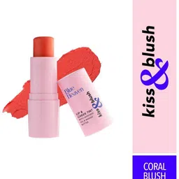 blue heaven Kiss & Blush, Lip and Cheek Tint, Coral Blush, 8.5gm Coral blush-picture-14
