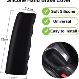 fieryfrost Universal Car Accessory Hand Brake Imitation Protector Cover Universal For Car Car Handbrake Grip image 5