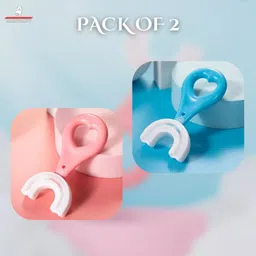 U-Shaped Tooth Wash Cleaning Brush Oral Care ,Kids Ultra Soft Toothbrush-image-63