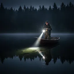 apexbeam Long Range Laser Beam Torch with Rechargeable Battery Backup System 6 hrs Torch Emergency Light image 3