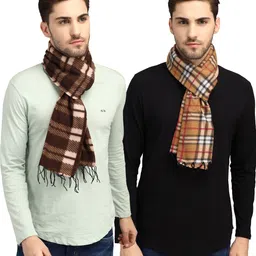 Trendy World Checkered Men Muffler-picture-28
