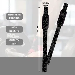 zoku Motion Design Lifting Straps for Gym, Deadlift & Strength Training Wrist Support image 3