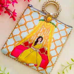 princess potali Girls Beige Wristlet-picture-10