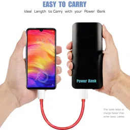 Craft World USB Type C Cable 0.01 m Type C TO Usb Fast Charging & Data Transfer Cable Compatible with Power bank, image 4
