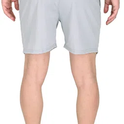 juhraf Solid Men Grey Regular Shorts image 2