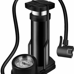 athibung Mini Foot Pump Activated Air Pump Bicycle, Car, Balloon Pump (Black) Bicycle, Car, Ball, Football Pump Pump-picture-18